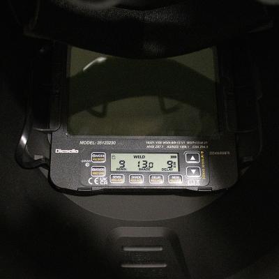 Digital svejsehjelm VIPER (GRÅ) DIN3/4-8/9-13